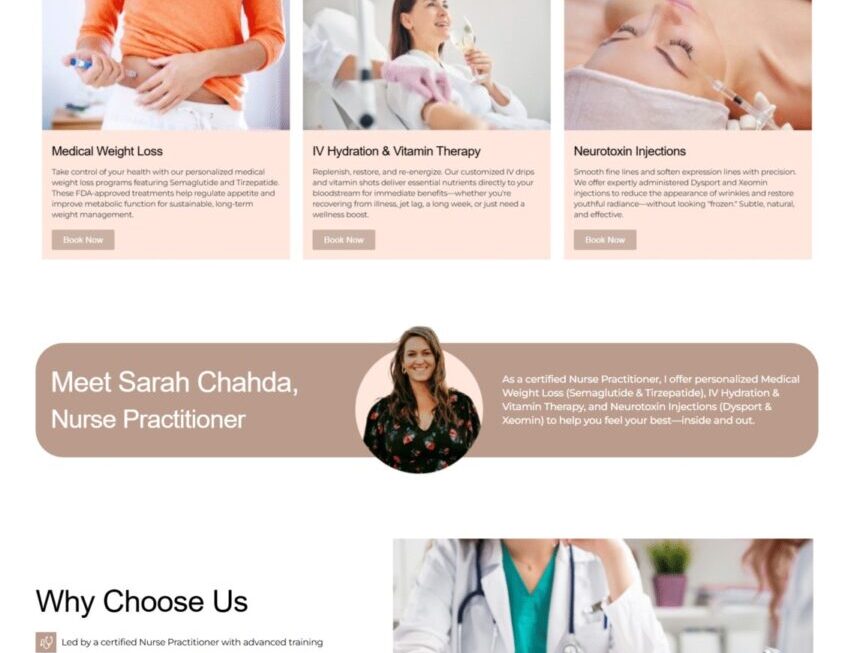 A clean and user-friendly web design crafted to deliver a smooth digital experience.